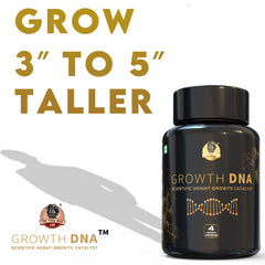 Growth DNA - Ayurvedic Height Increaser Program | Growth Plate Activator | Guaranteed Results Formula | 100% Natural