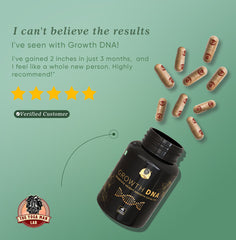 Growth DNA - Ayurvedic Height Increaser Program | Growth Plate Activator | Guaranteed Results Formula | 100% Natural