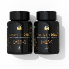 Growth DNA - Ayurvedic Height Increaser Program | Growth Plate Activator | Guaranteed Results Formula | 100% Natural