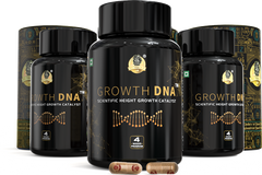 Growth DNA - Ayurvedic Height Increaser Program | Growth Plate Activator | Guaranteed Results Formula | 100% Natural