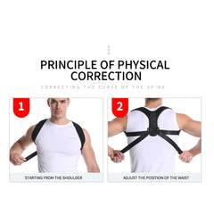 Posture Corrector Belt - Back Pain, Hips Pain, Sciatica Pain - Corrects Hump Back