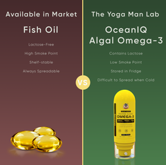 AlgaeIQ Omega-3 with 895mg DHA | Plant Based, Vegan & Natural | Higest Absorption Formula | No Heavy Metals