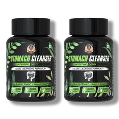 STOMACH CLEANSER- Intestine Detox Ayurvedic Supplement | 14 Days Program To Remove Toxins & Constipation | 100% Natural Health Care > Gut Health > Colon Detox > Supplement > Ayurvedic Constipation, IBS & Bowel Treatment The Yoga Man Lab Pack of 2: ₹1499/- (62% Off)  