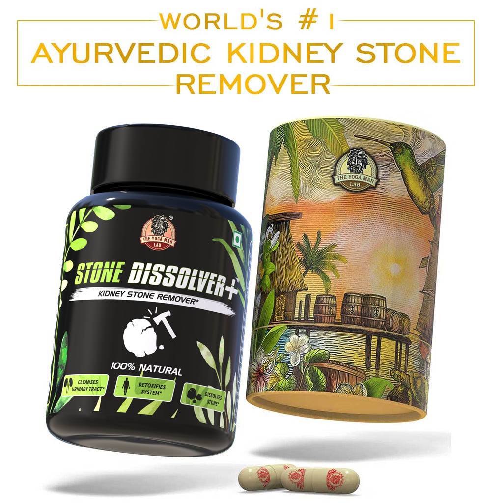 STONE DISSOLVER+ - Stone Remover Ayurvedic Supplement | 100% Natural & Plant Based