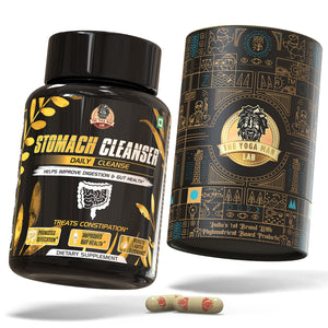 STOMACH CLEANSER Daily Cleanse Ayurvedic Supplement | Probiotic Soluble Fiber For Smooth Morning Bowel Movement & Constipation Prevention | 100% Natural Health Care > Gut Health > Colon Detox > Supplement > Ayurvedic Constipation, IBS & Bowel Treatment The Yoga Man Lab   