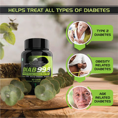 Diab 99.9 Type-2 Ayurvedic Sugar Reversal Program | Get Free Doctor & Dietitian Reversal Consultation | 100% Natural Health Care > Metabolic Health > Diabetes > Supplement > Ayurvedic Diabetes Reversal The Yoga Man Lab   