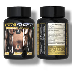 YOGA SHRED - Home Fat Burner (Women) Ayurvedic Supplement | Thermogenic Weight Burner, Appetite Suppressant & Energy Booster | 100% Natural Health Care > Weight Loss > Fat Burner > Women > Supplement > Ayurvedic Fat Loss The Yoga Man Lab   